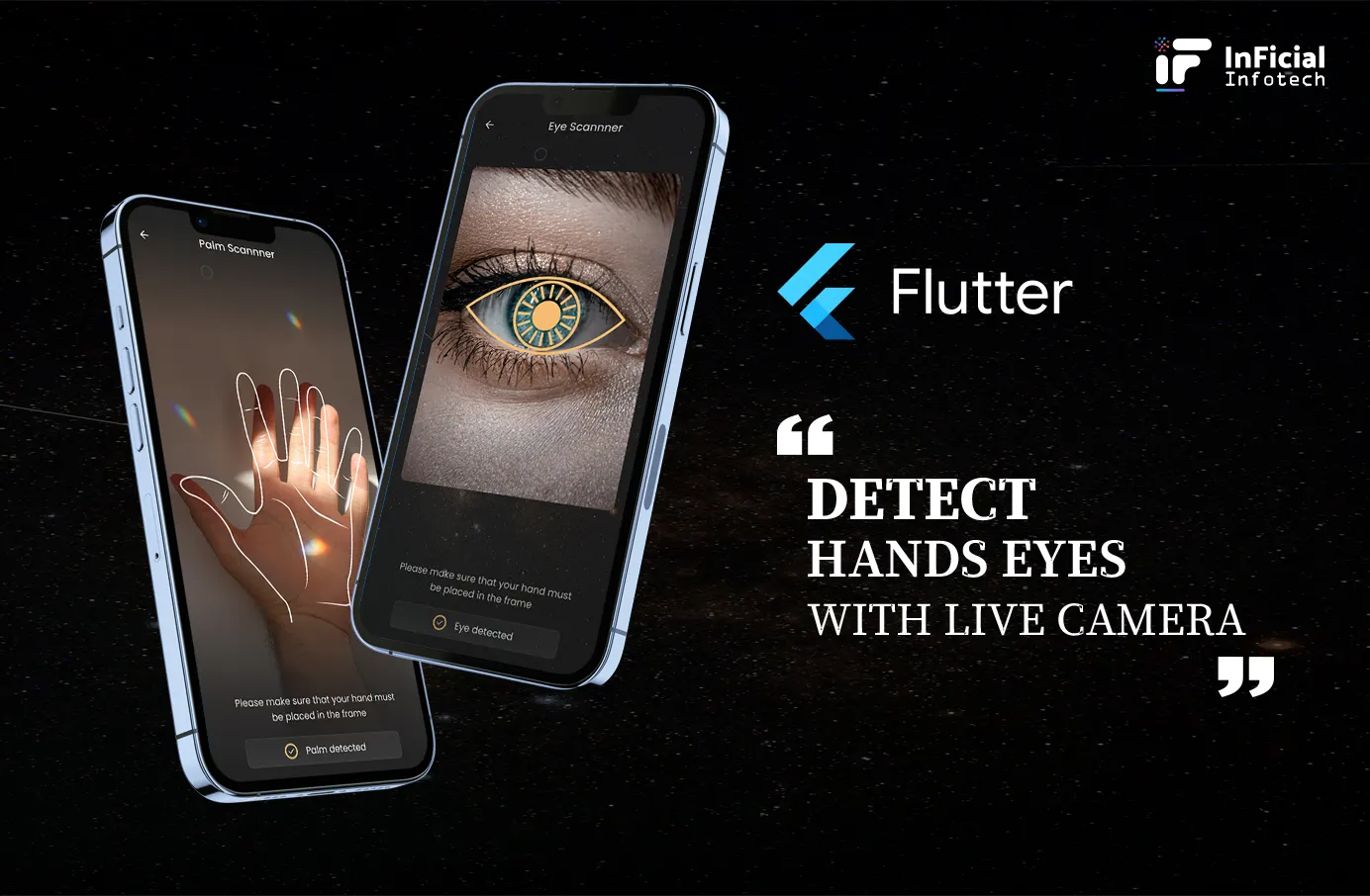 Hand & Eye Detection with Flutter